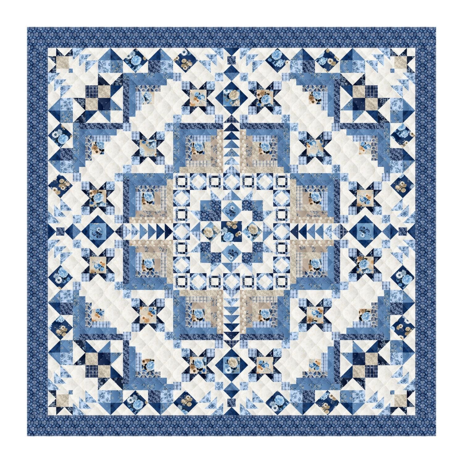 Log Cabin BOM Digital Pattern