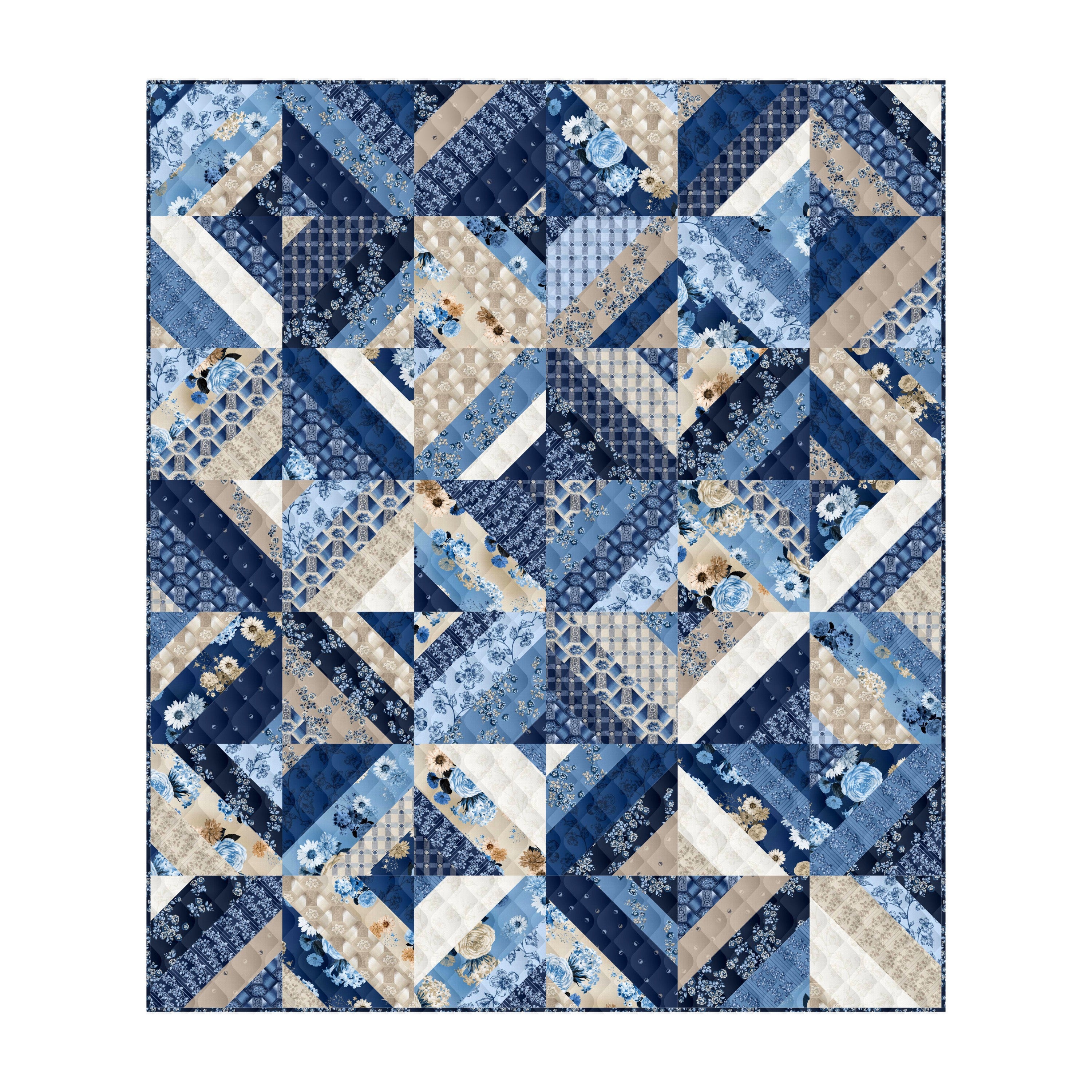 Love Notes - Bellflower (45" x 52")