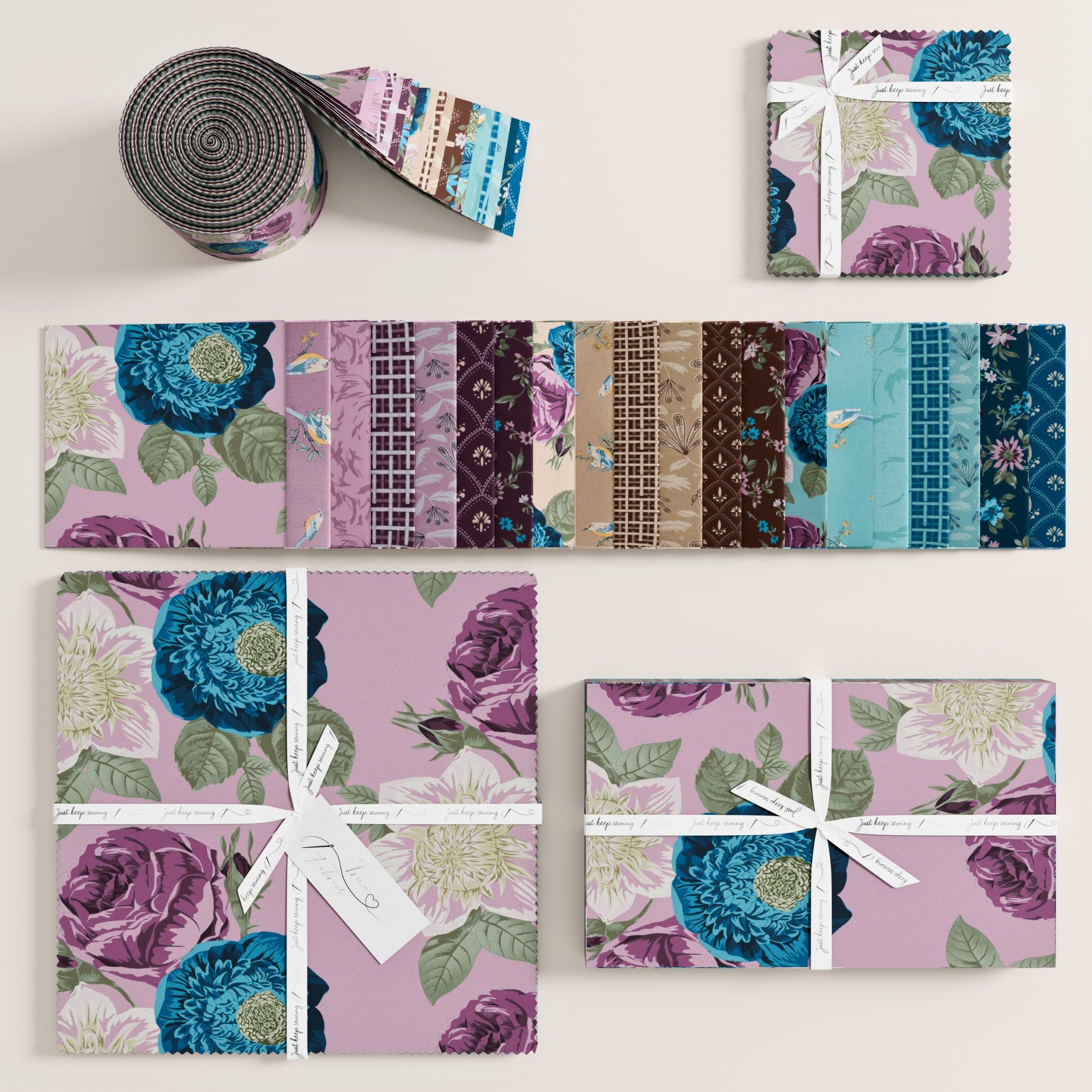 True Fabrics - Velvet Thistle - Precut Fabric