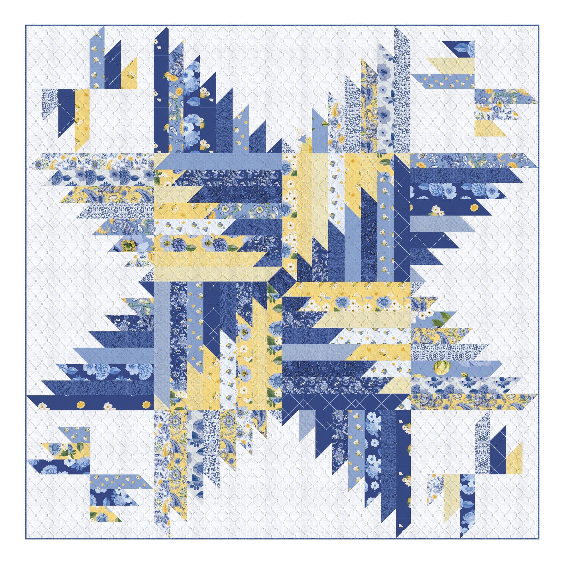 Big Sky - Quilt Kit - Sunshine Blooms (64" x 64")