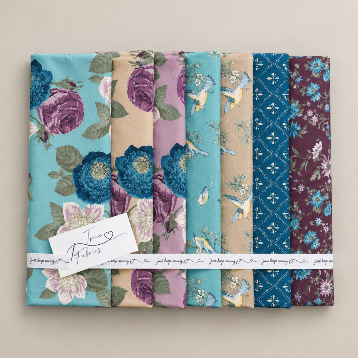 True Fabrics - Velvet Thistle - Fabric by the yard