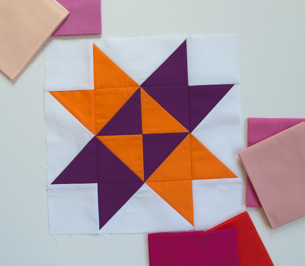 Celebration! Star Quilt Block