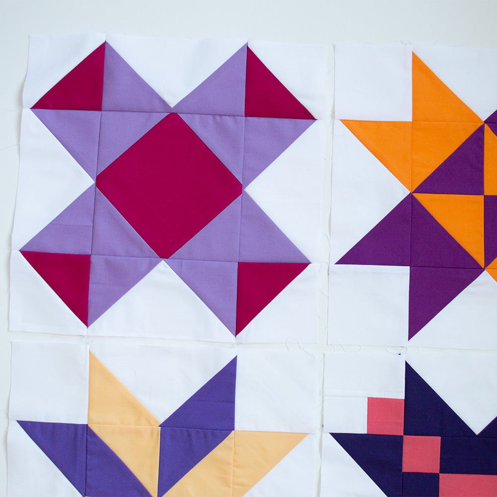 Week four: Parade Star Quilt Block