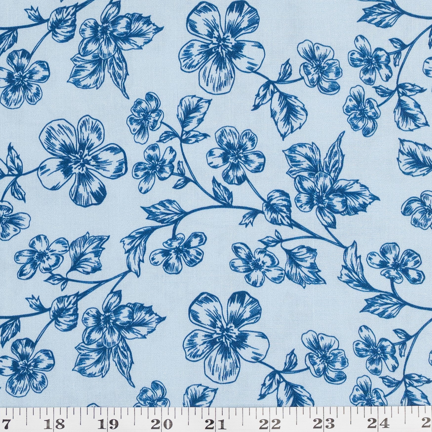 True Fabrics - Bellflower - Fabric by the yard