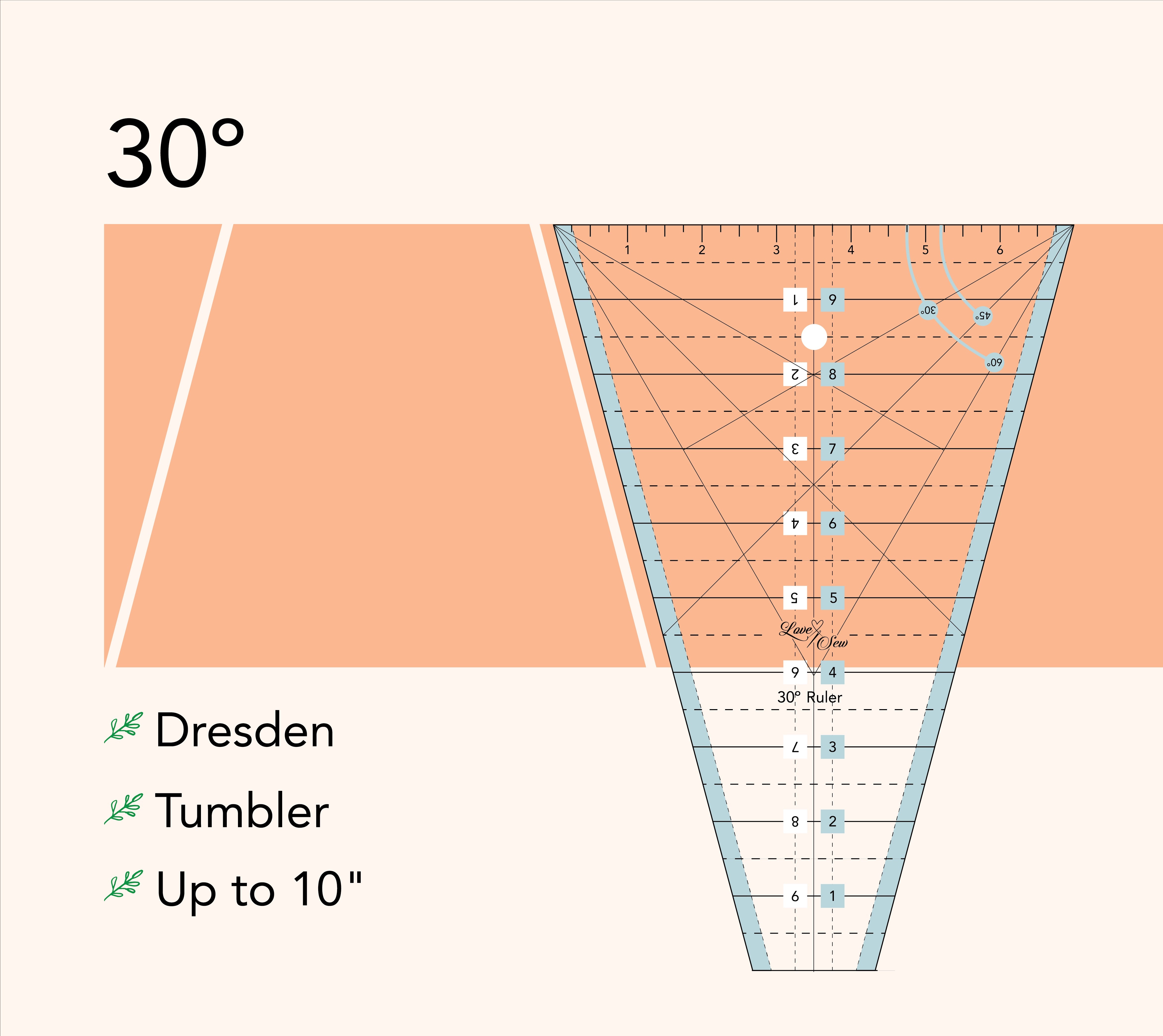 Love Sew Dresden Rulers