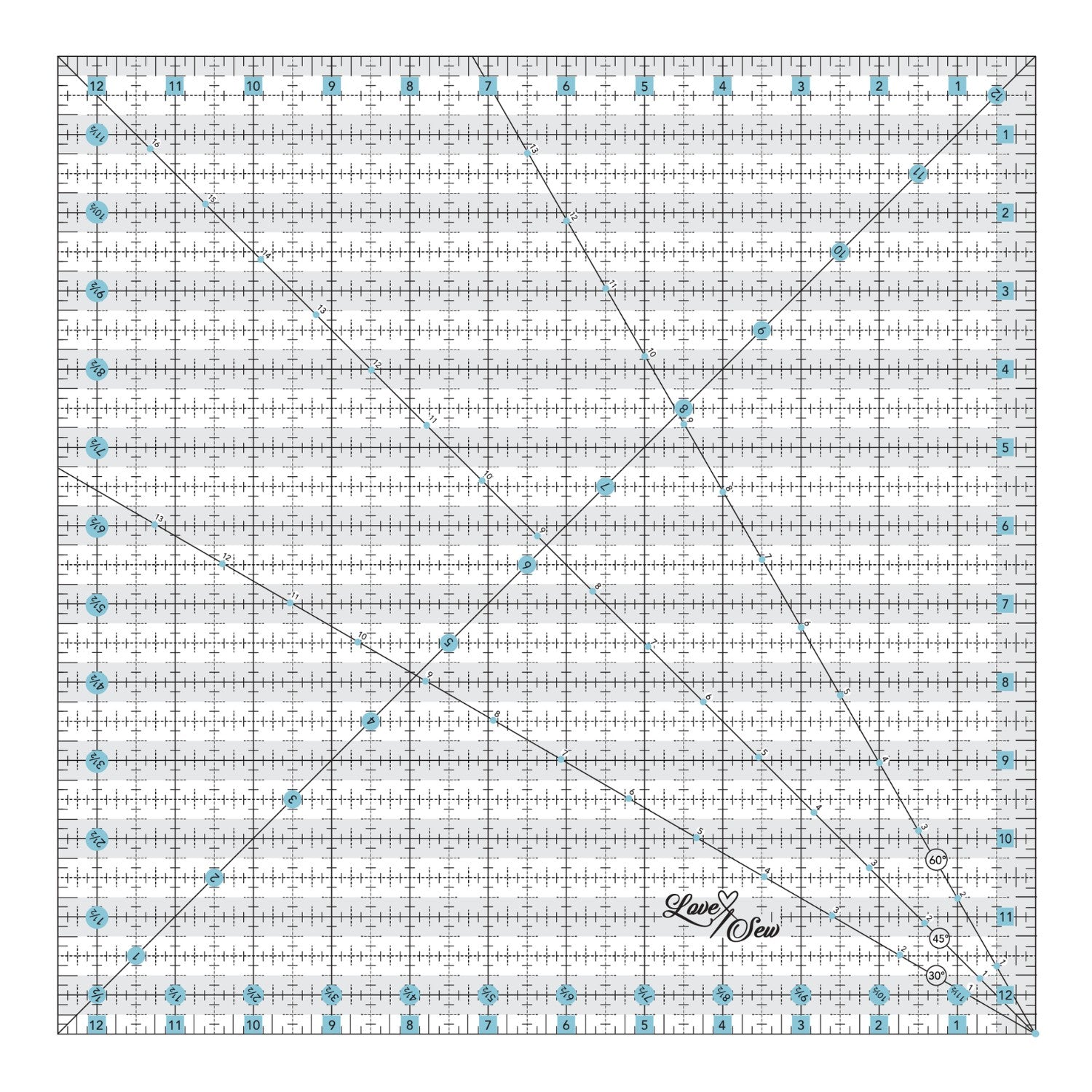 Bundle & Save - Love Sew Ruler Set