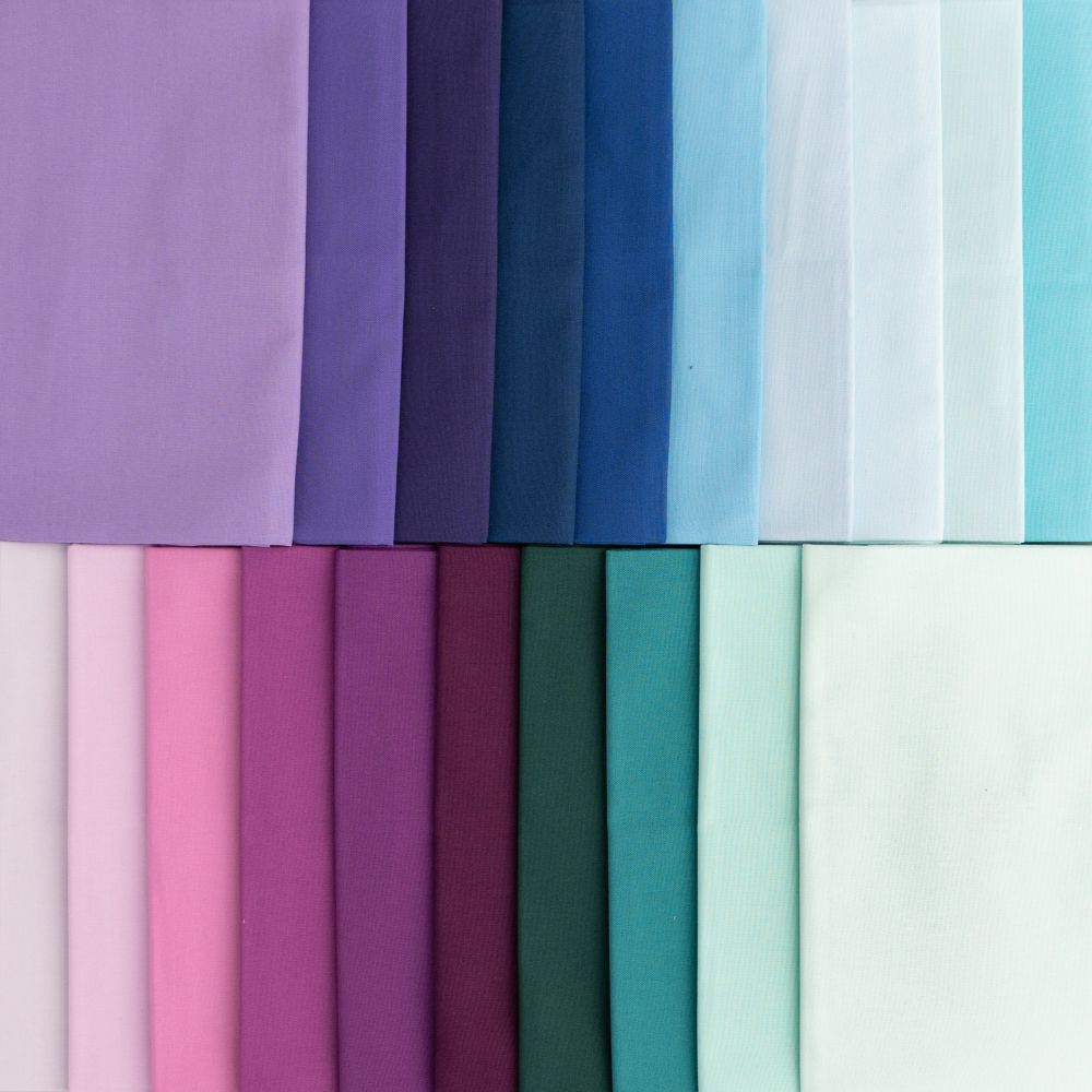 True Fabrics - Solids - Gemstones - Precut Fabric