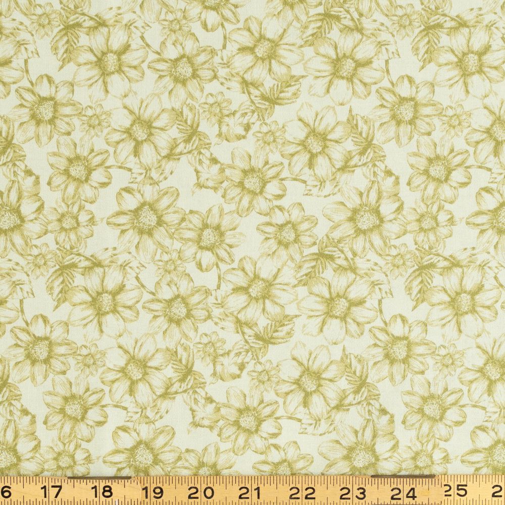 True Fabrics - Wildflowers - Fabric by the yard