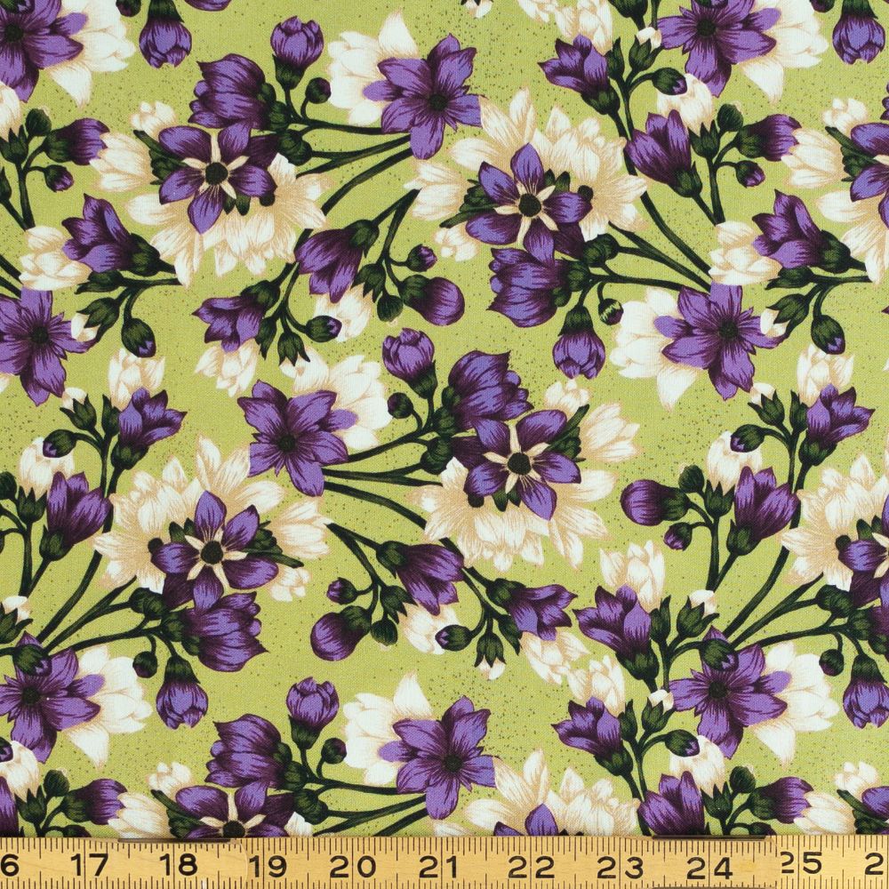 True Fabrics - Wildflowers - Fabric by the yard