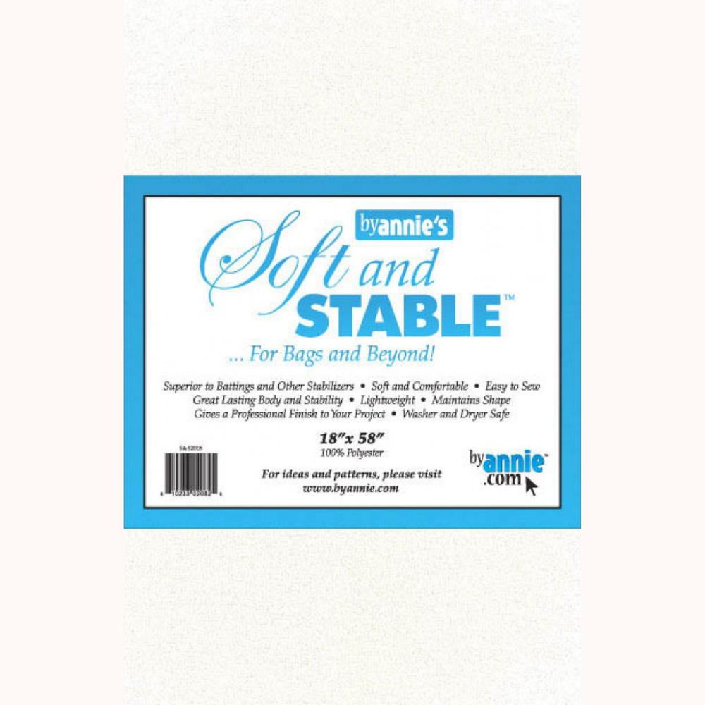 By Annie's Soft and Stable White 100% Polyester Stabilizer