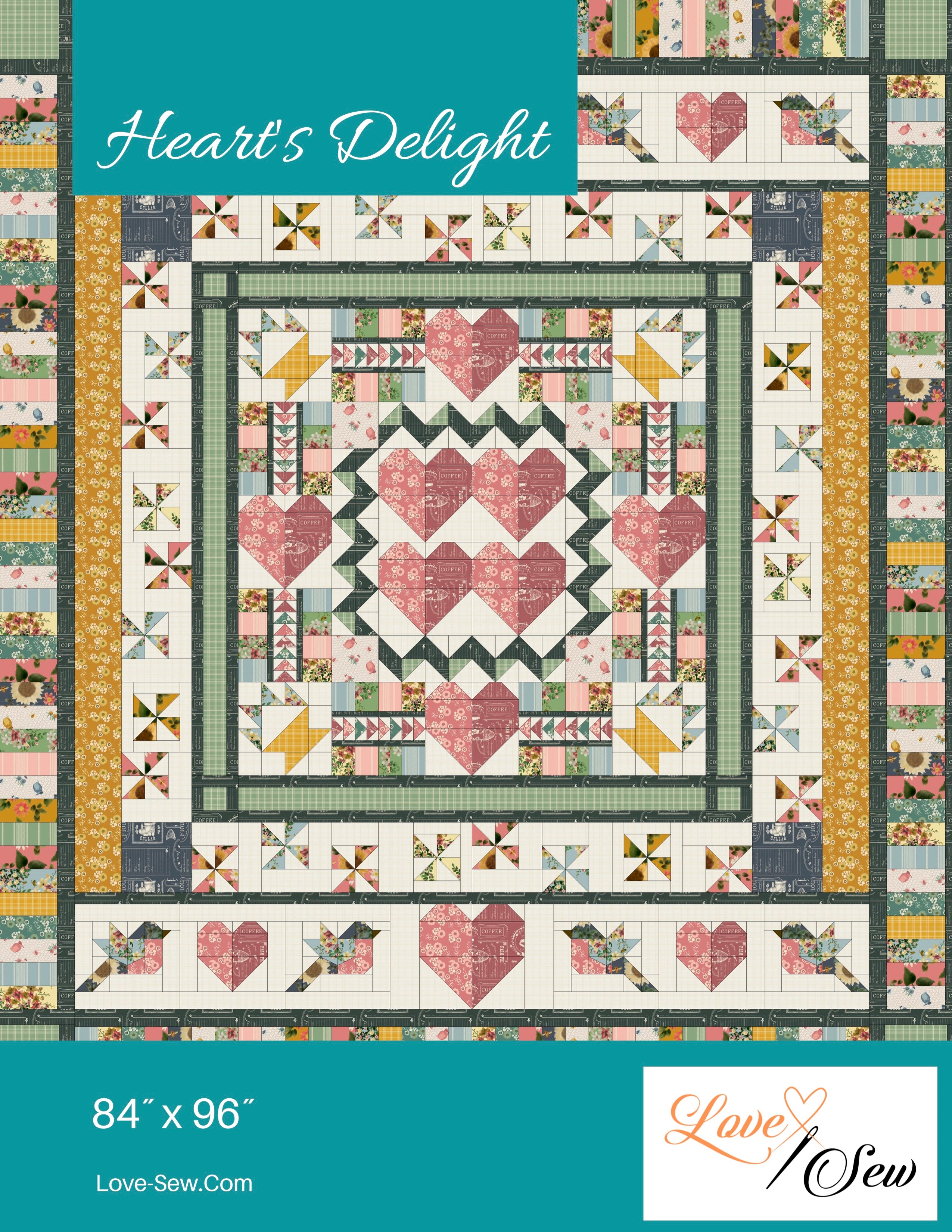 Heart's Delight Quilt Pattern