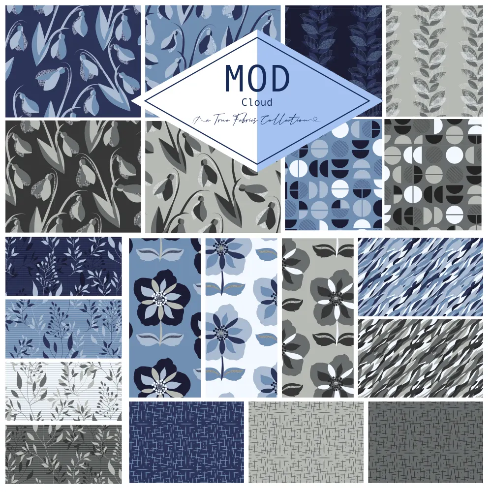 True Fabrics - MOD Cloud - Precut Fabric