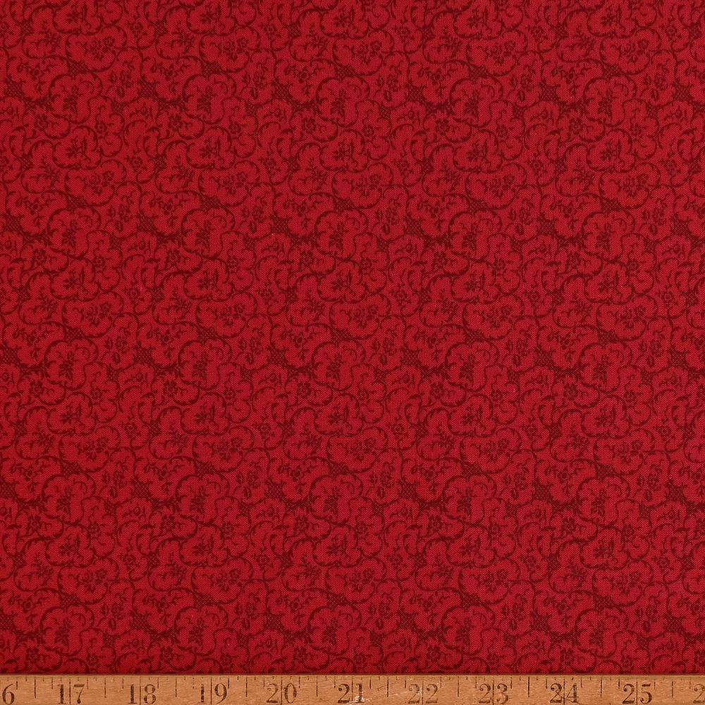 True Fabrics - En Rouge - Fabric by the yard