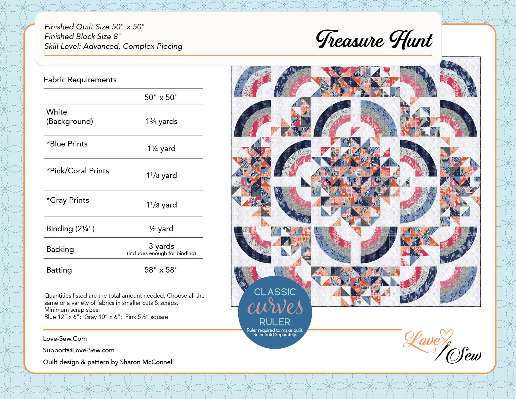 Treasure Hunt Quilt Pattern