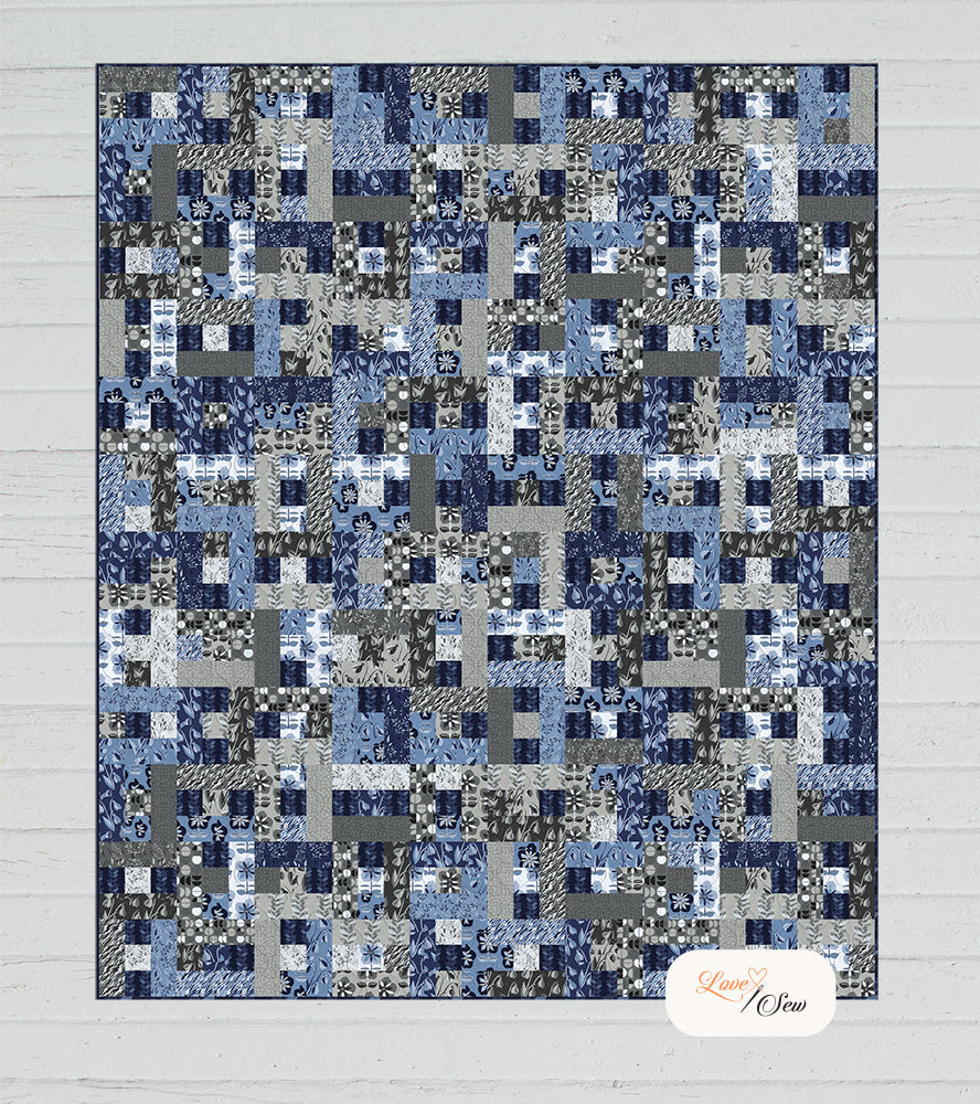 About Town - Quilt Kit - MOD Fabrics (60" x 72")