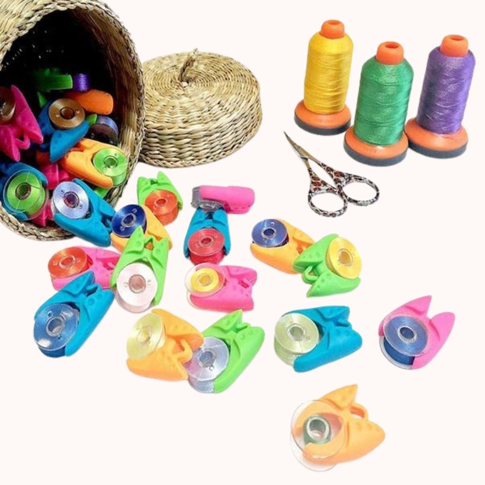 Spool & Bobbin Organizers Multi-Pack (48pcs)