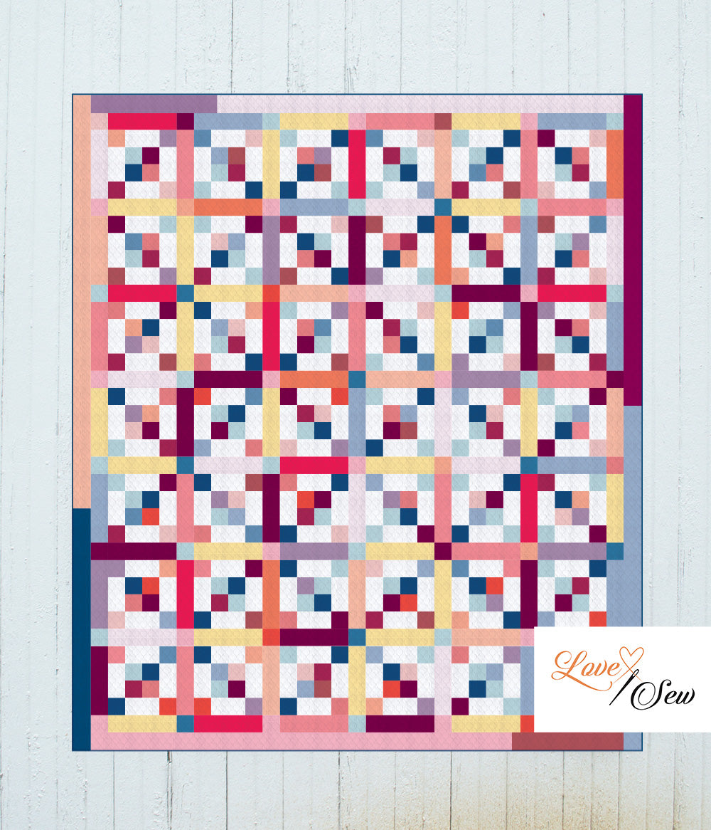 Hidden Lattice Quilt Pattern