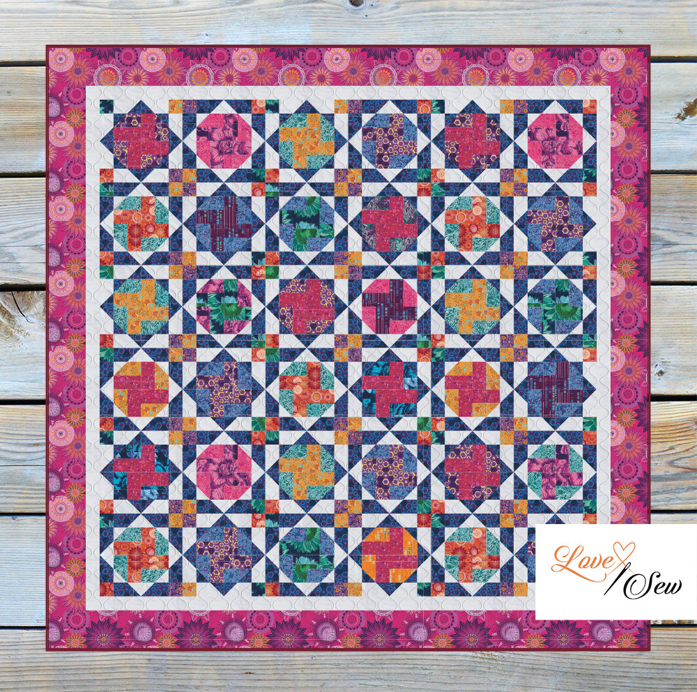 Top Spin Quilt Pattern